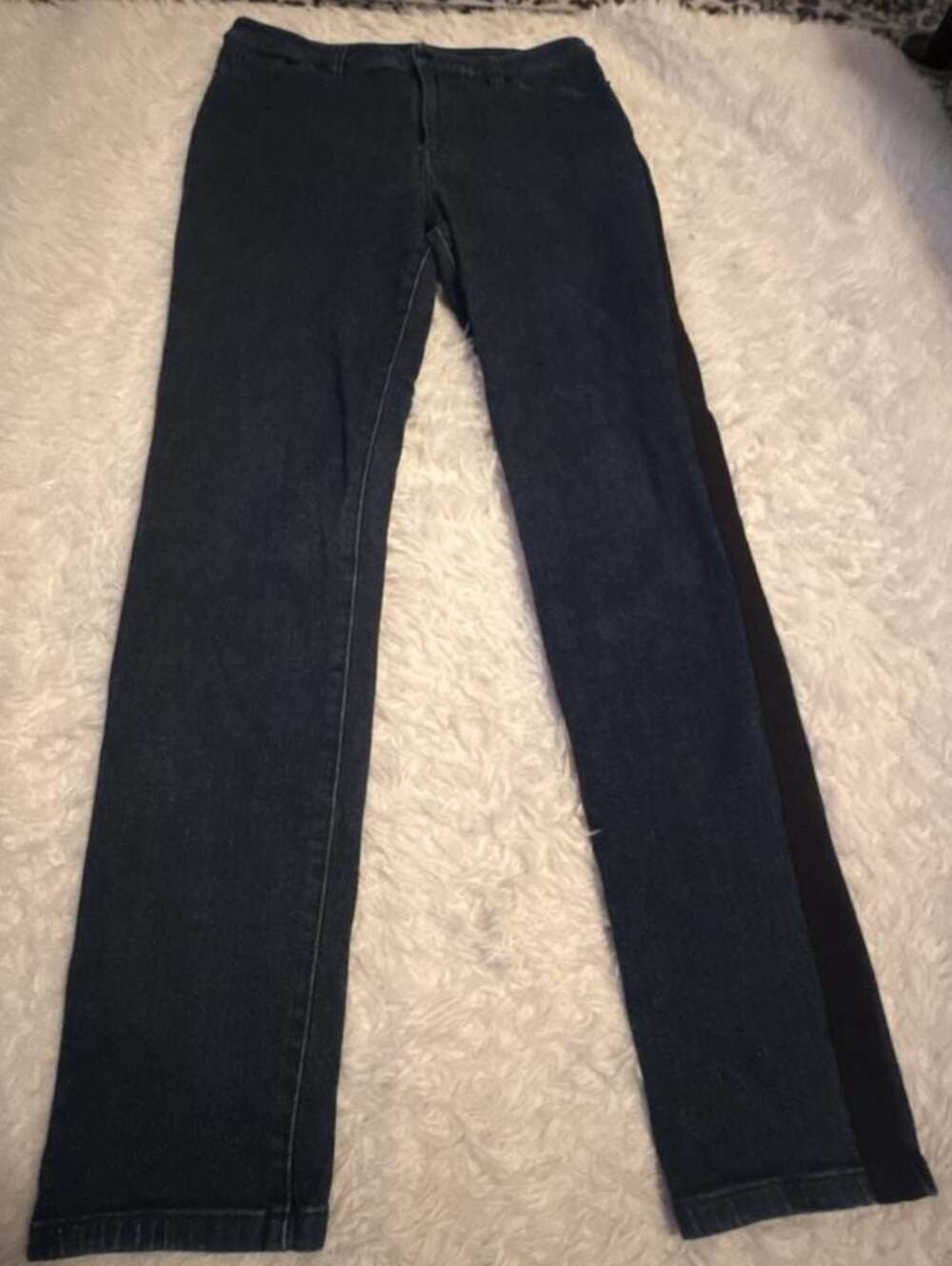 Lauren Ralph Lauren Regal Skinny Jeans with Side Tuxedo Stripe